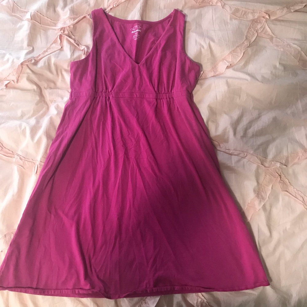 Pink summer dress